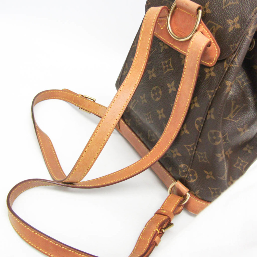 LOUIS VUITTON Authentic Brown Monogram Backpack - Picture 7 of 14